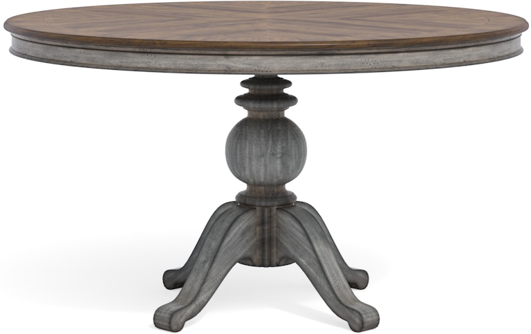 Flexsteel Dining Room Rectangular Pedestal Dining Table W1167