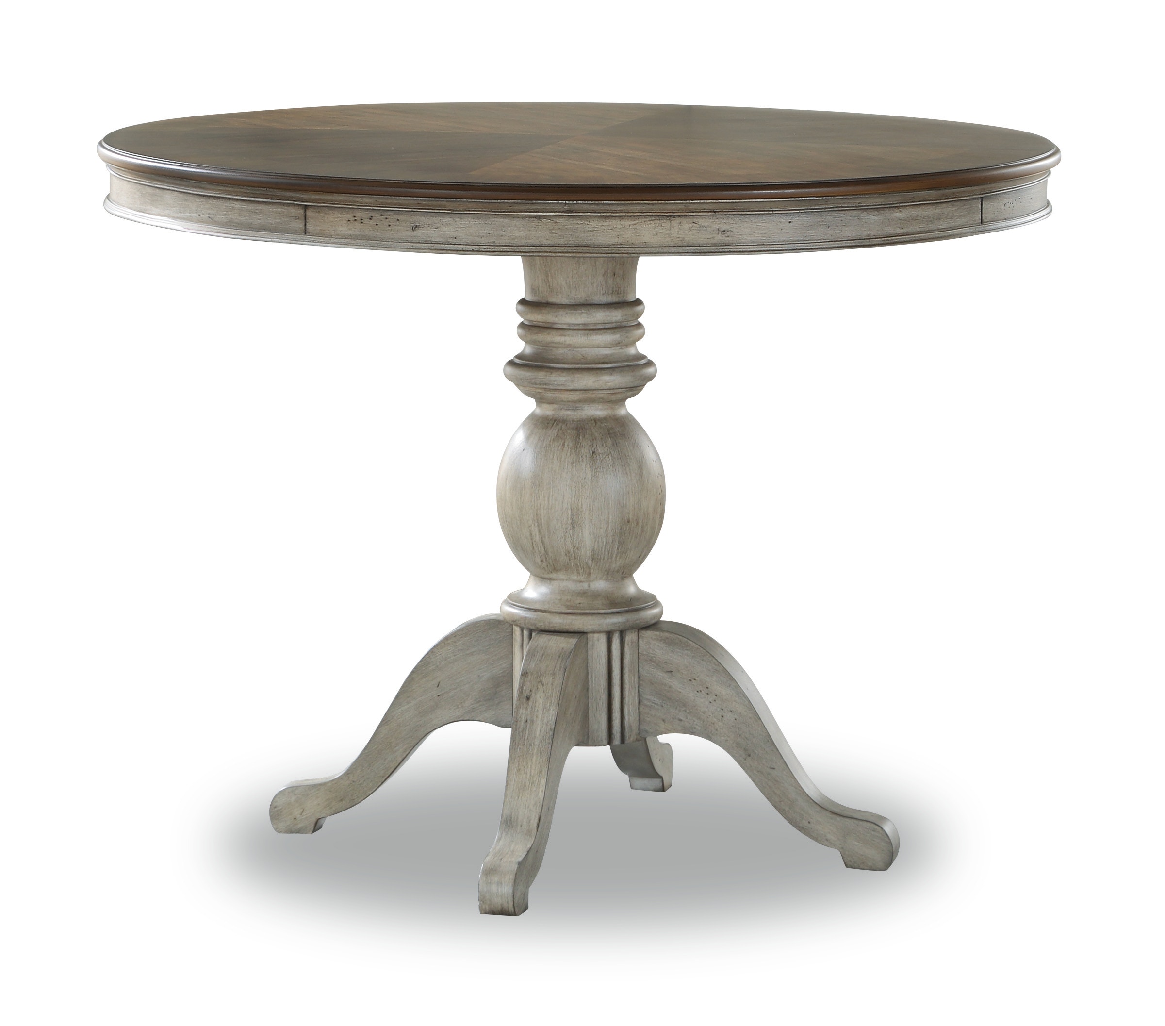Flexsteel Dining Room Round Counter Table W1147836 Moss Creek