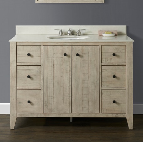 Fairmont Designs Bathroom River View 48 Vanity Toasted Almond