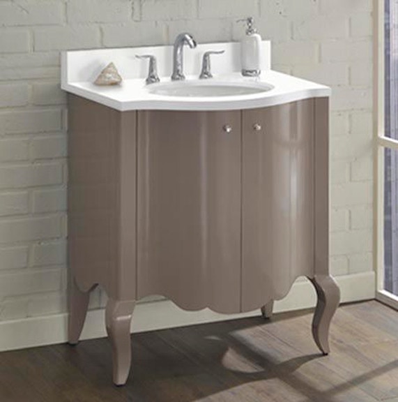 Fairmont Designs Bathroom Vanity Glossy Taupe 1534 V30 Louis Mohana Furniture Bourg La