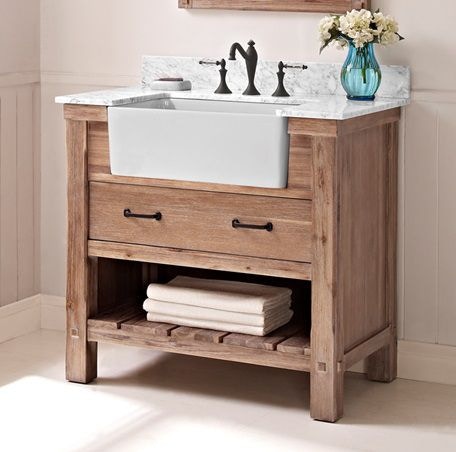 Fairmont Designs Bathroom Napa Farmhouse Vanity Sonoma Sand 1507 Fv36 Osmond Designs Orem Ut