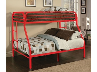 Acme Furniture Tritan Twin over Full Bunk Bed 02053RD