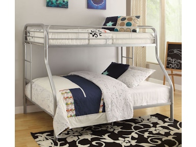 Acme Furniture Twin over Full Bunk Bed 02053SI