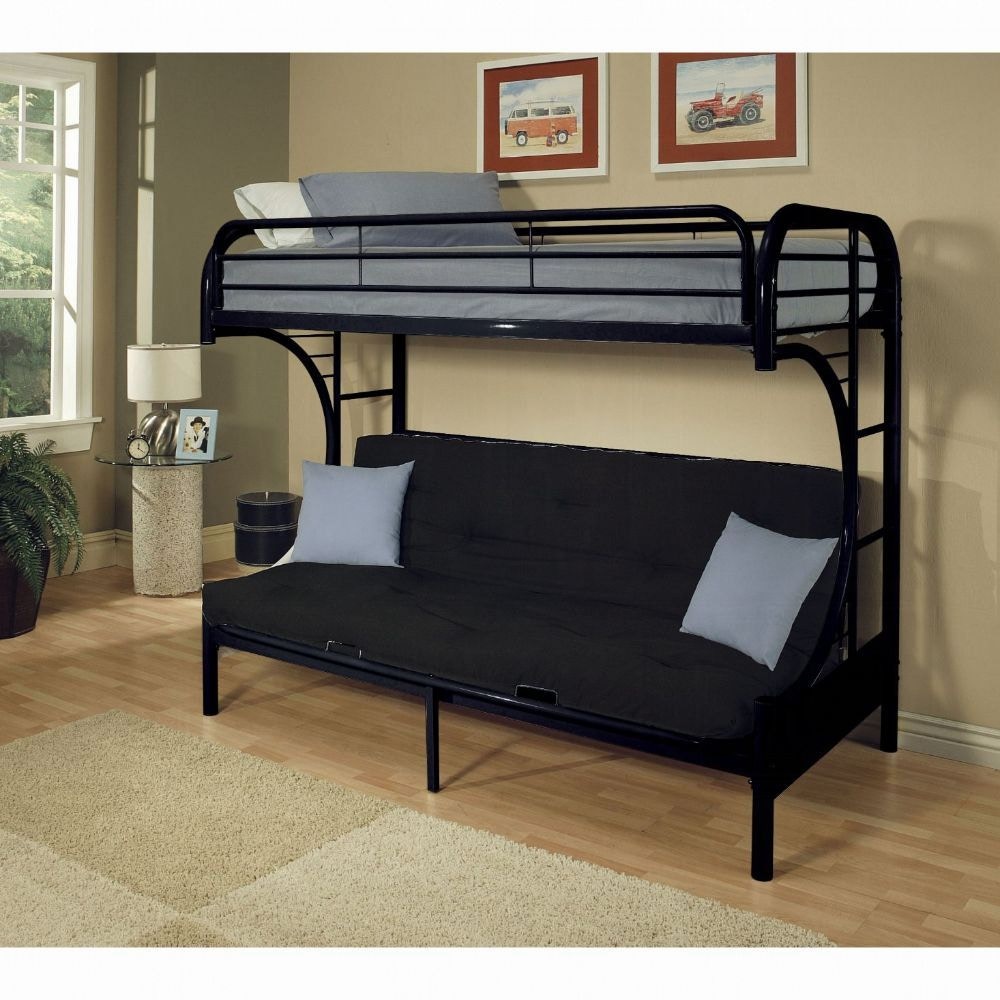 Acme Furniture Youth Eclipse Twin/Full/Futon Bunk Bed 02091WBK Hi
