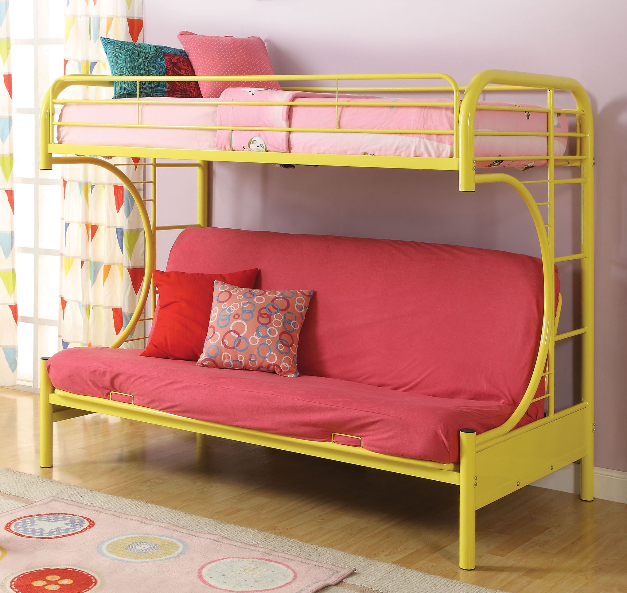 Twin over full futon bunk deals bed