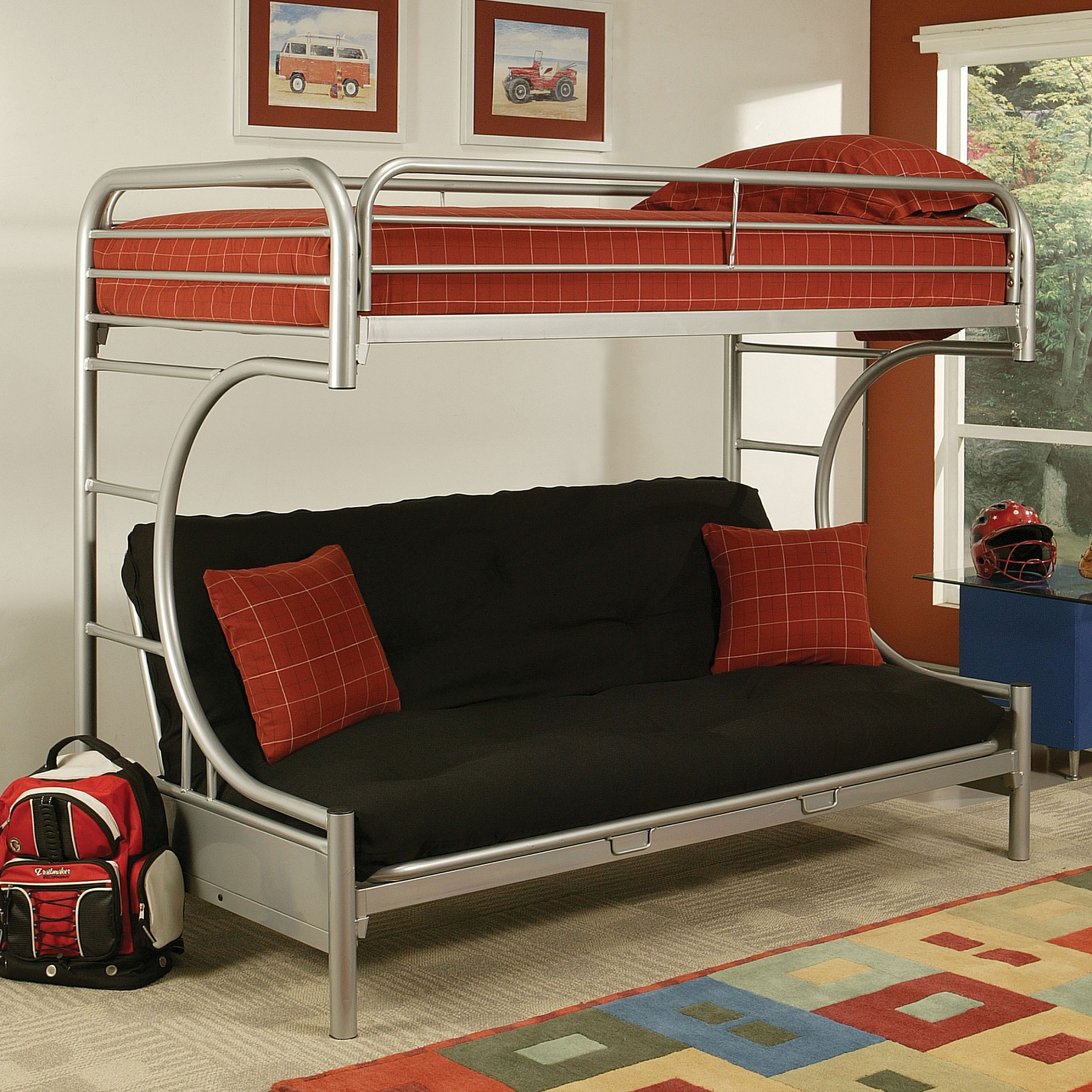 queen futon bunk bed