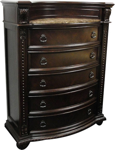 Acme Furniture Bedroom Anondale Chest With Marble Top Fulton Stores Brooklyn And Jamaica Ny