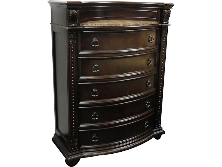 Acme Furniture Bedroom Anondale Chest With Marble Top Fulton Stores Brooklyn And Jamaica Ny