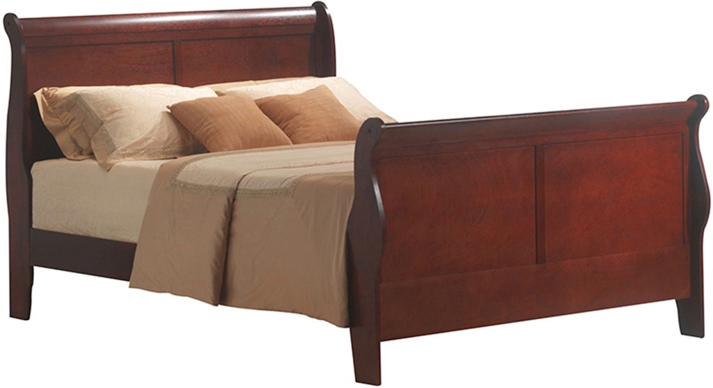 Acme Furniture Louis Philippe III 24390Q_KIT Queen Captain's Bed