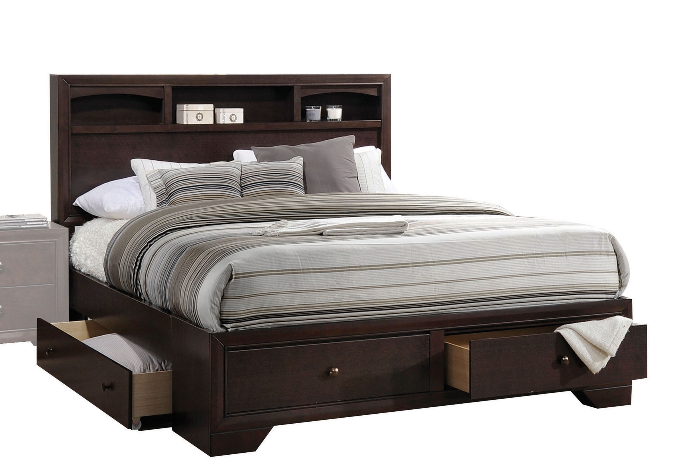 【あるぱな】ACME FURNITURE　GRANDVIEW BED Acme Furniture Bedroom Reuben Queen Bed 26420Q - The