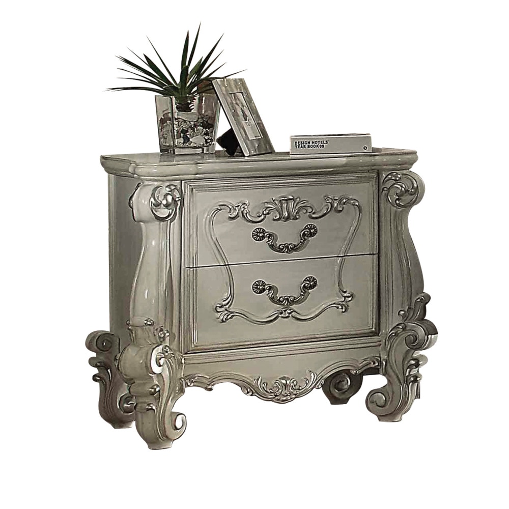 Acme Furniture Bedroom Versailles Nightstand 21133 - Tar Heel