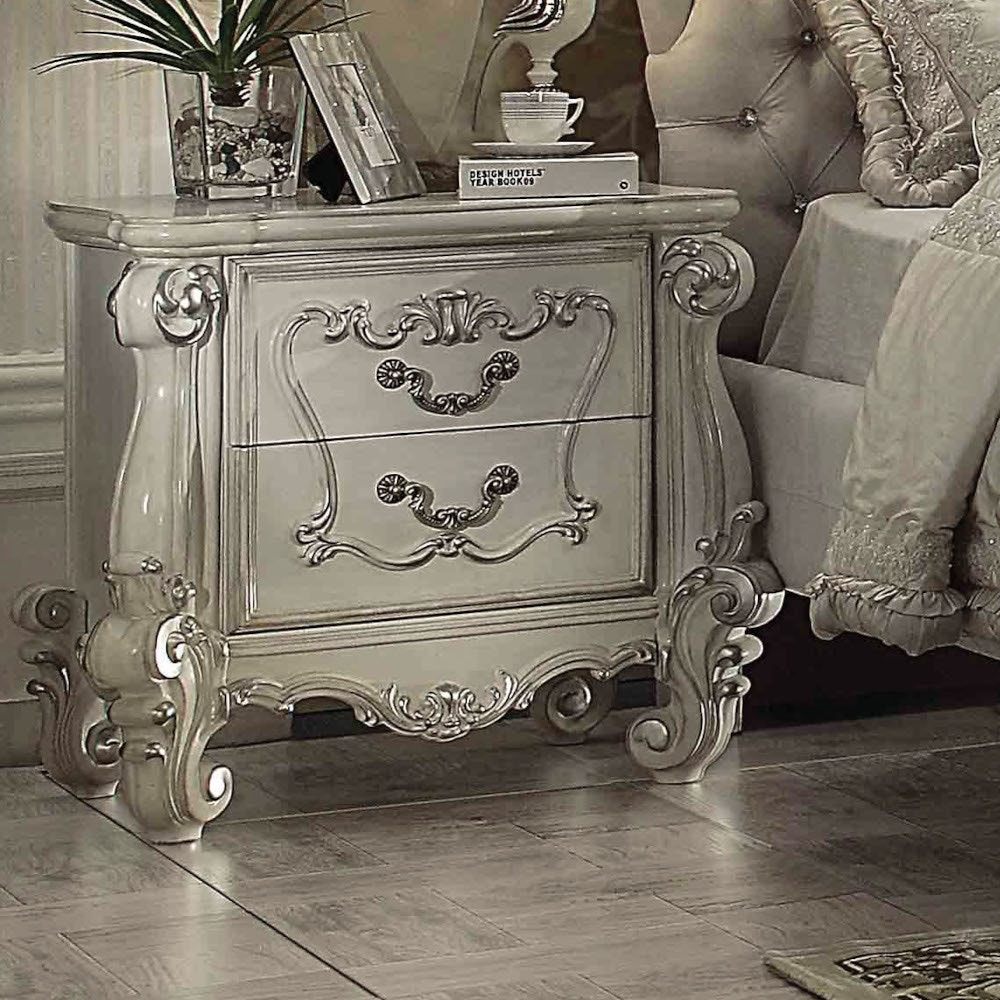 Acme Furniture Bedroom Versailles Nightstand 21133 - Tar Heel
