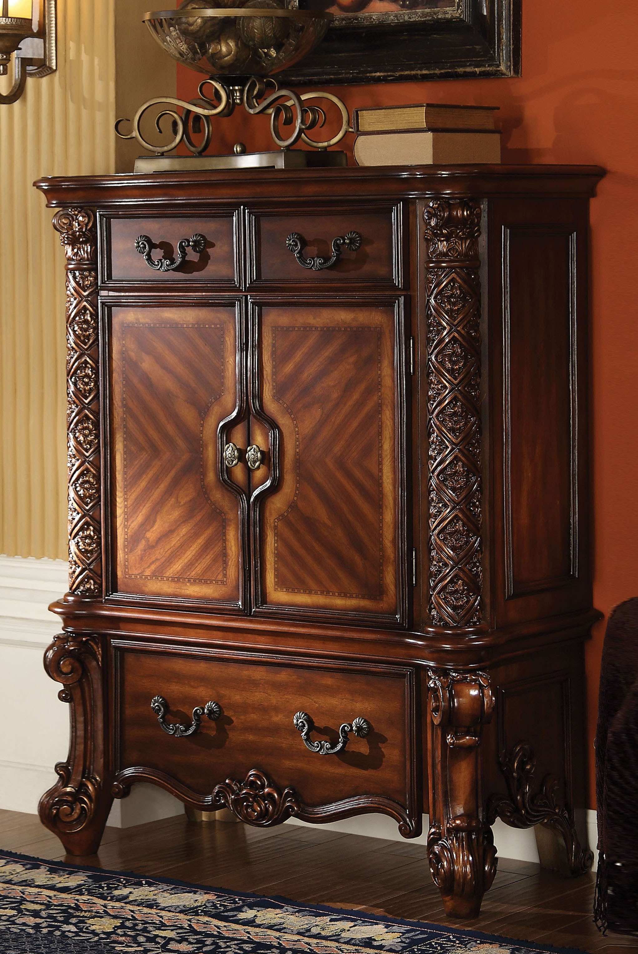 Acme Furniture Bedroom Vendome Chest 22006 Tar Heel Furniture Gallery