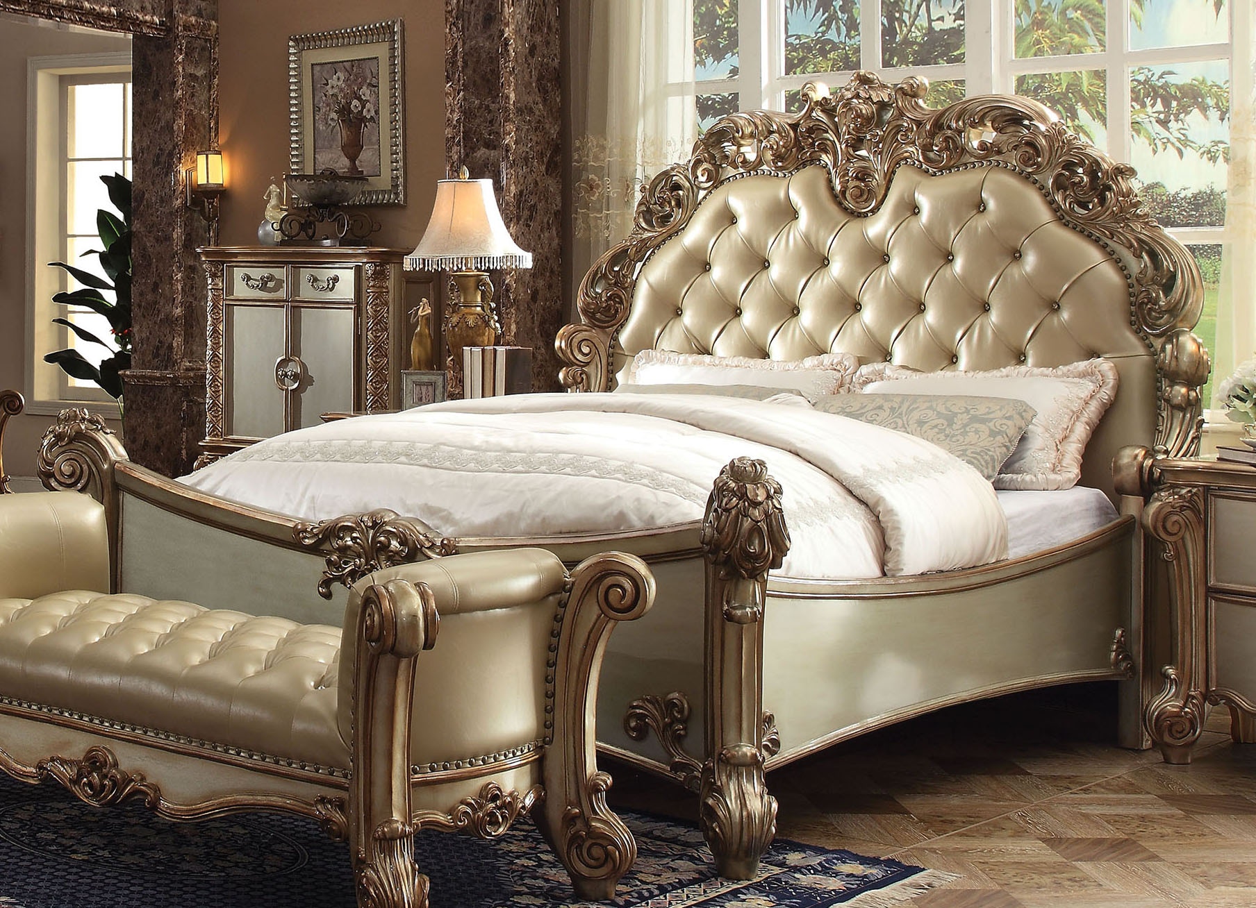 Acme Furniture Bedroom Vendome Queen Bed 23000Q - The Furniture