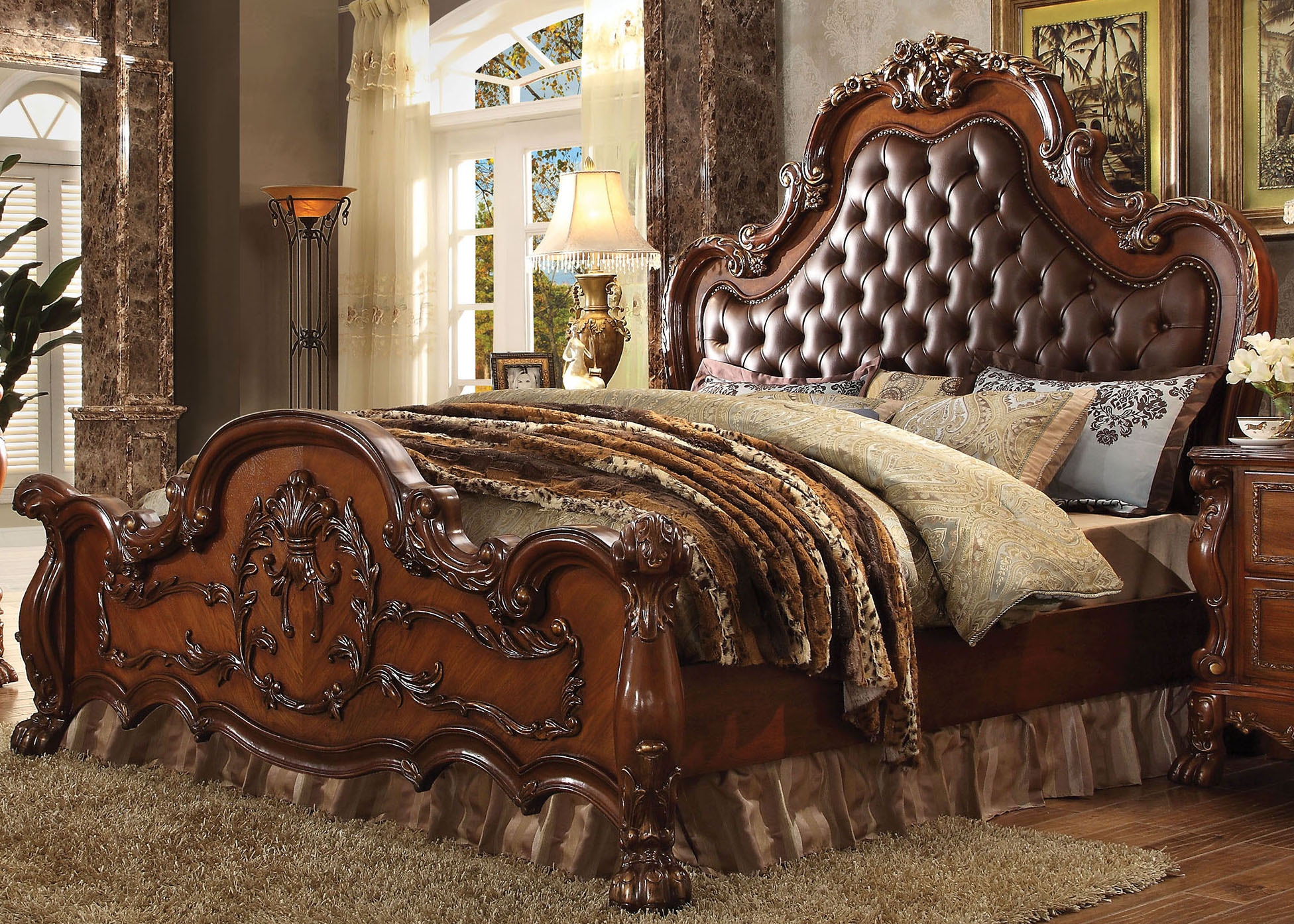 Acme Furniture Bedroom Dresden Queen Bed 23140Q - The Furniture Mall -  Duluth and the Chamblee, GA