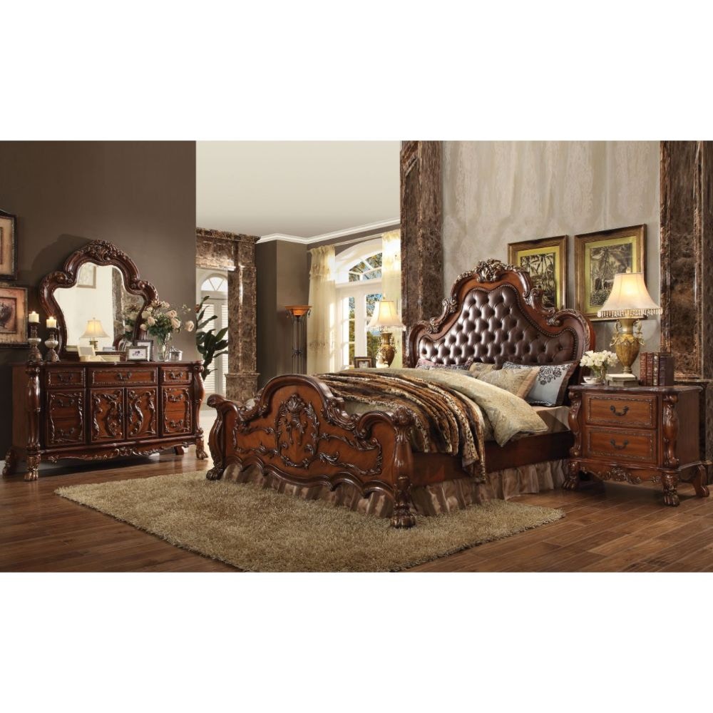Acme Furniture Bedroom Dresden Queen Bed 23140Q - Tar Heel