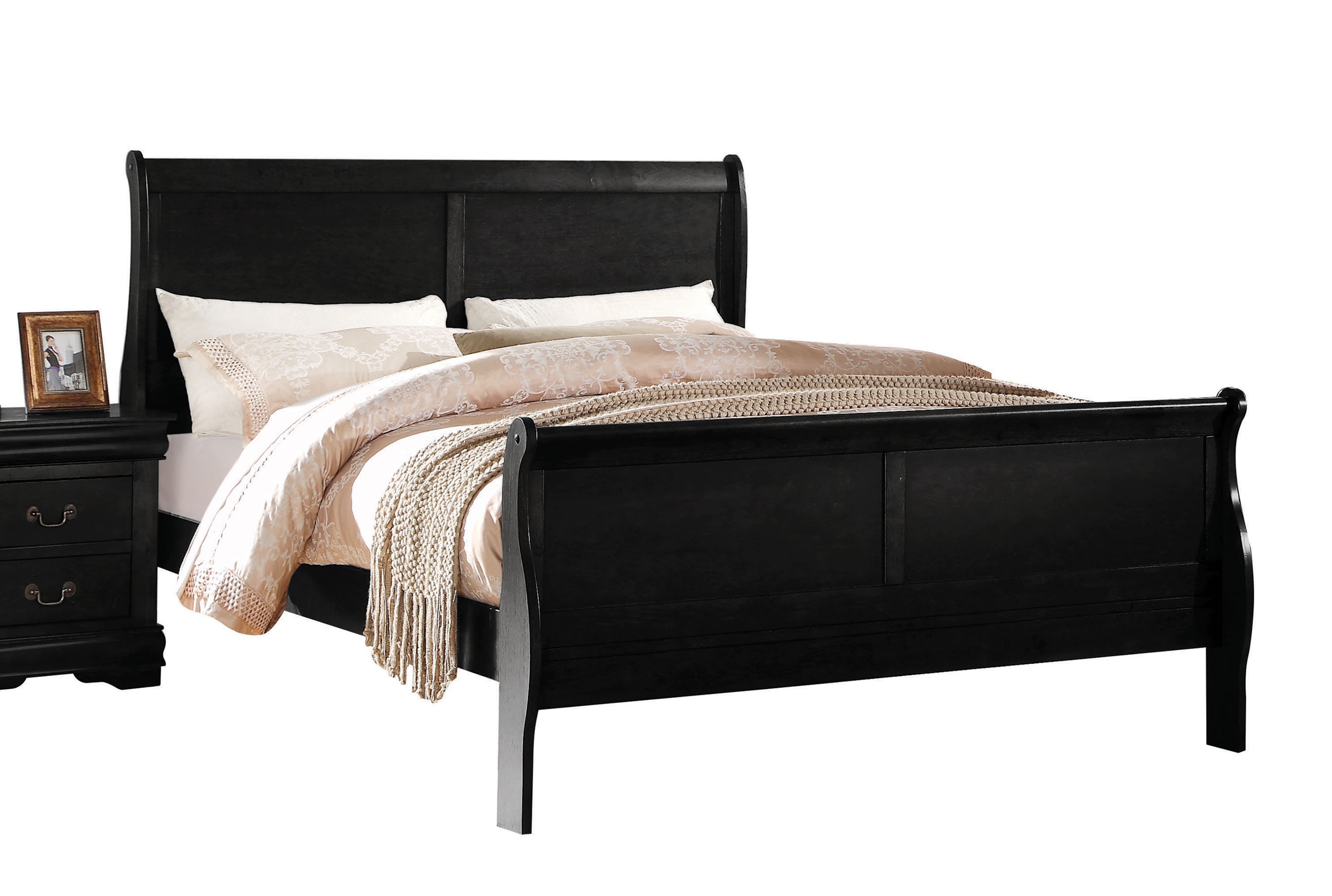Acme Furniture Bedroom Louis Philippe Full Bed 23737F - The