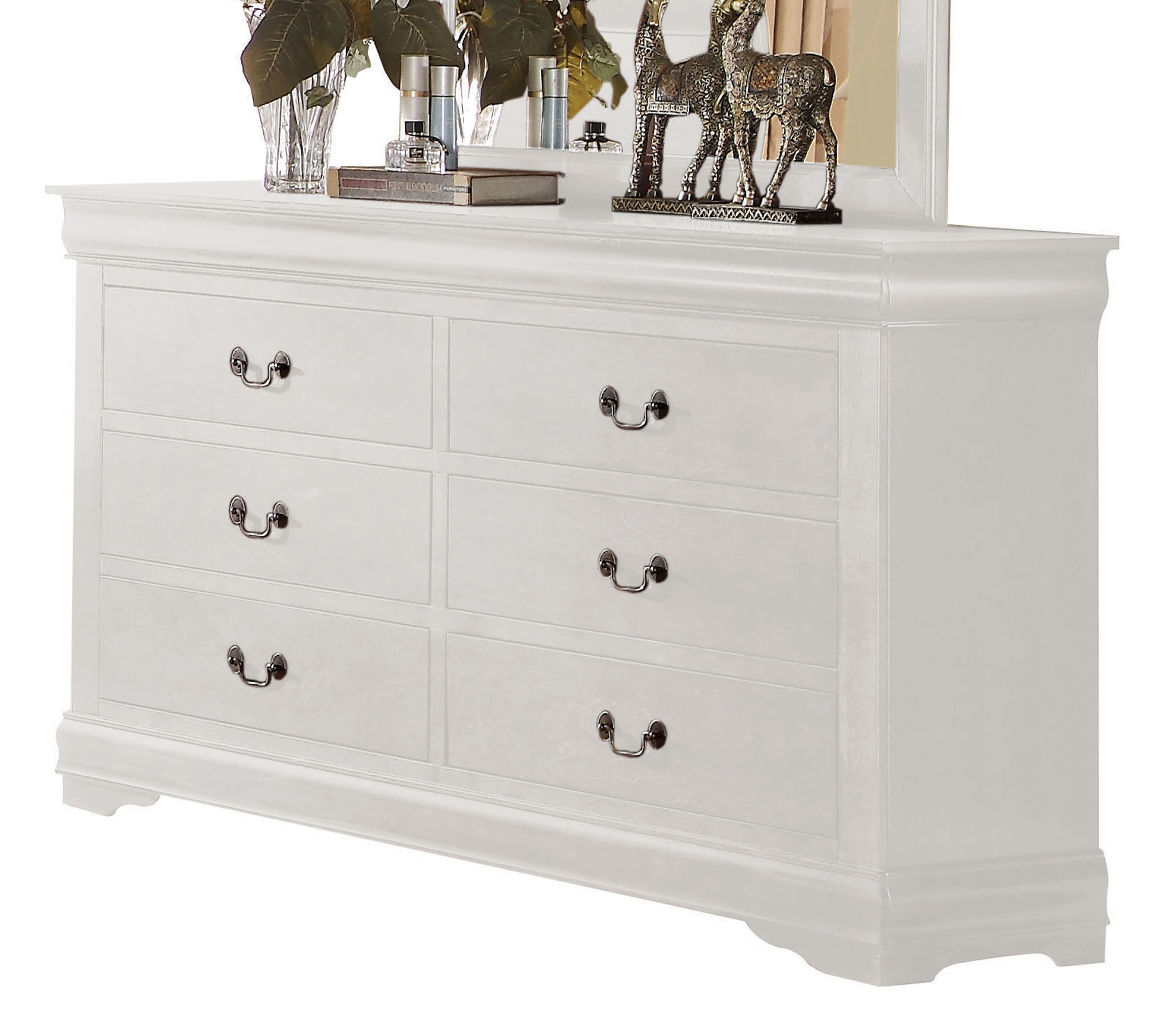 One Size ACME Furniture Louis Philippe 23836 Chest White