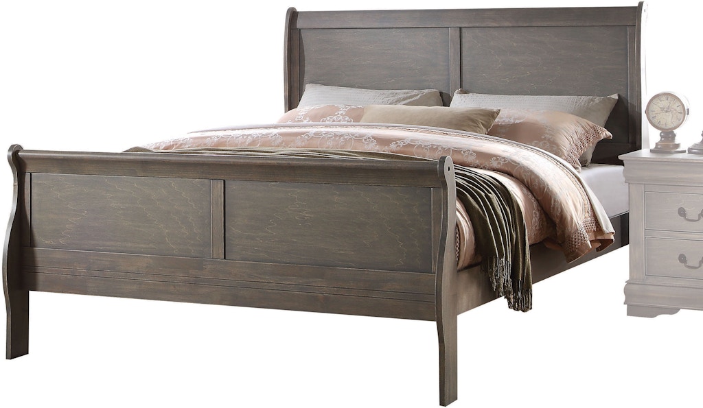 Acme Furniture Louis Philippe 23845T Twin Bed (FB 29H), Del Sol Furniture