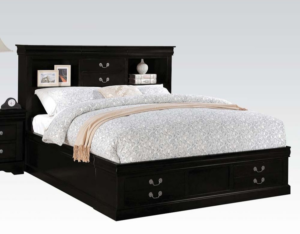 Acme Furniture Bedroom Louis Philippe III Eastern King Bed 24387EK - Hi  Desert Furniture