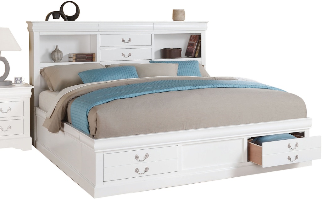 Acme Louis Philippe Cherry Full Bed