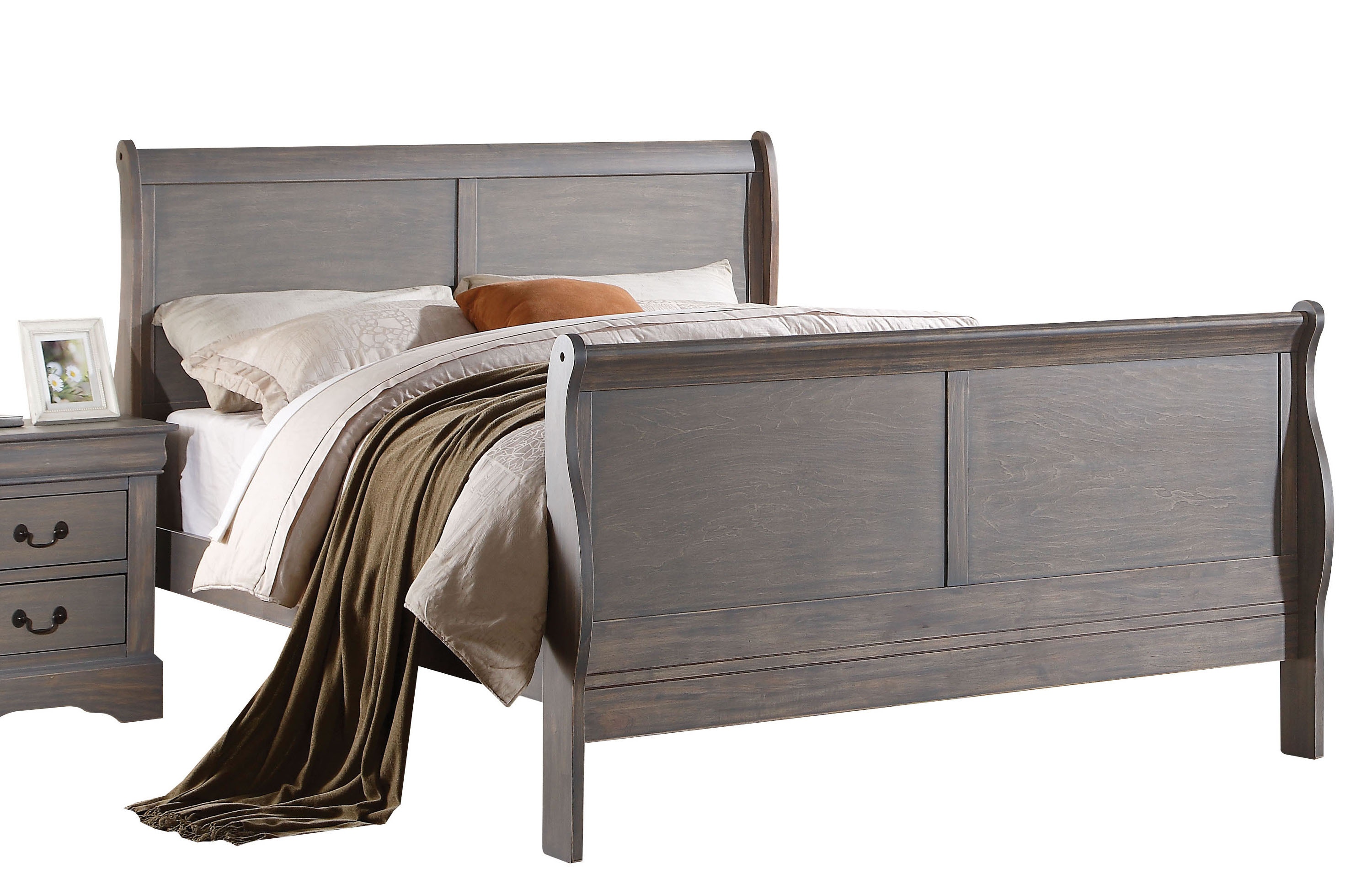  Louis Philippe III Queen Bed 