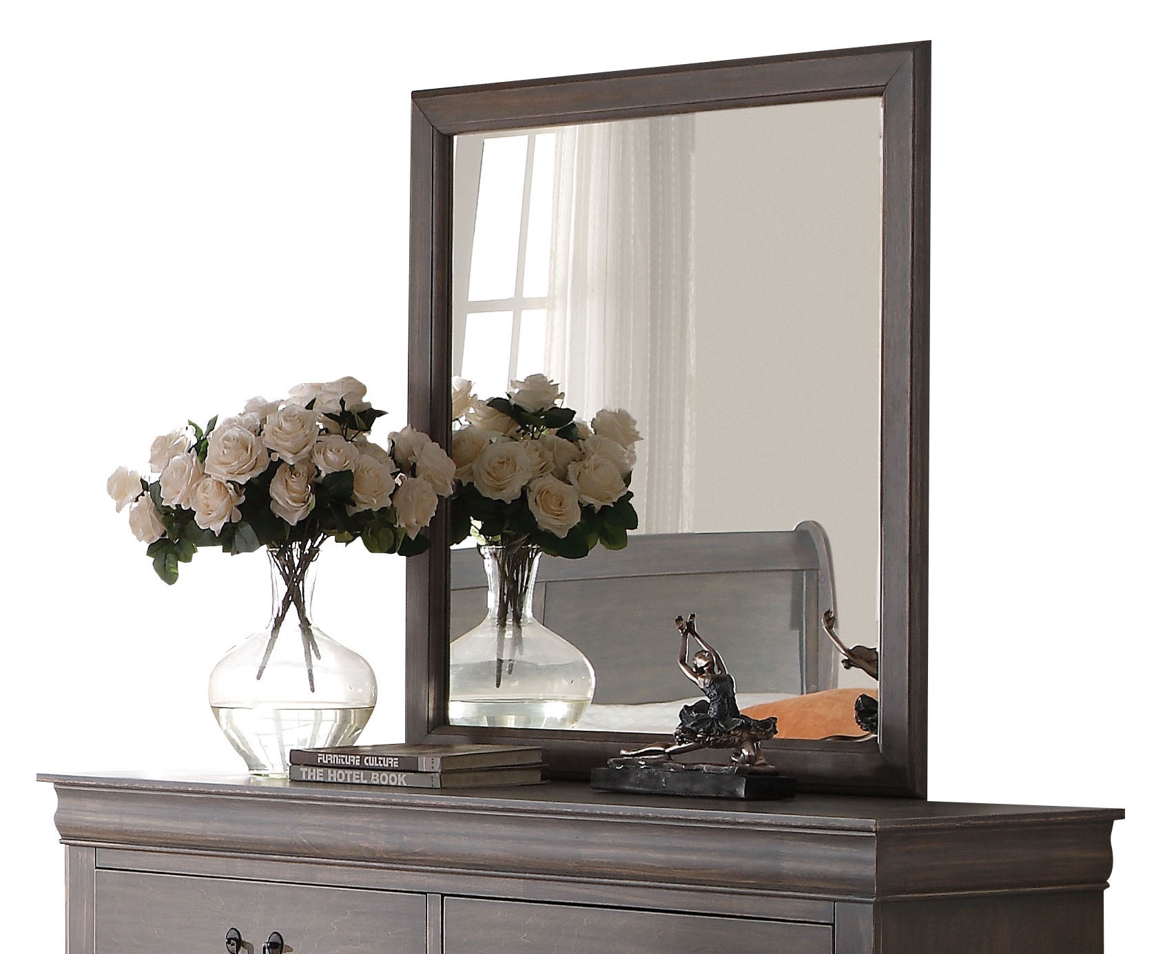  Louis Philippe III Gray Mirror 