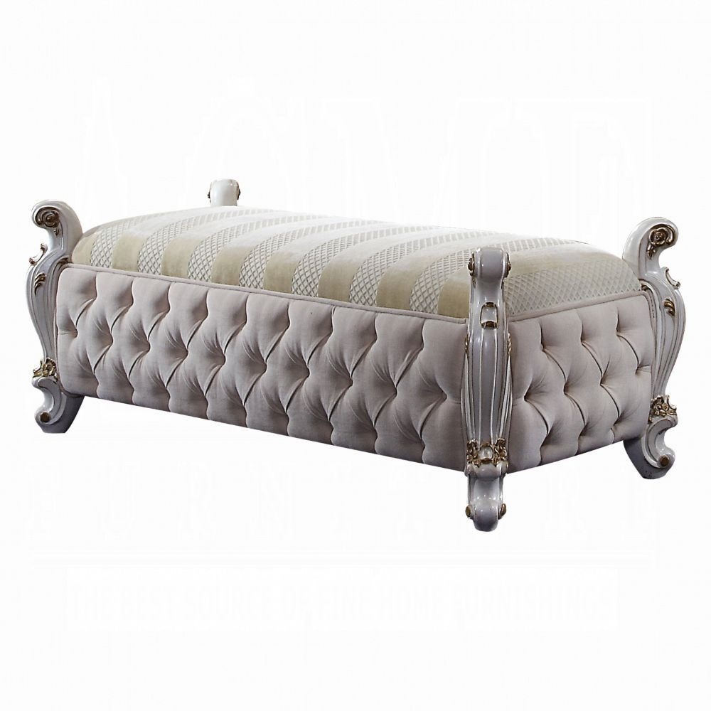 Acme Furniture Living Room Picardy Bench 27886 - The