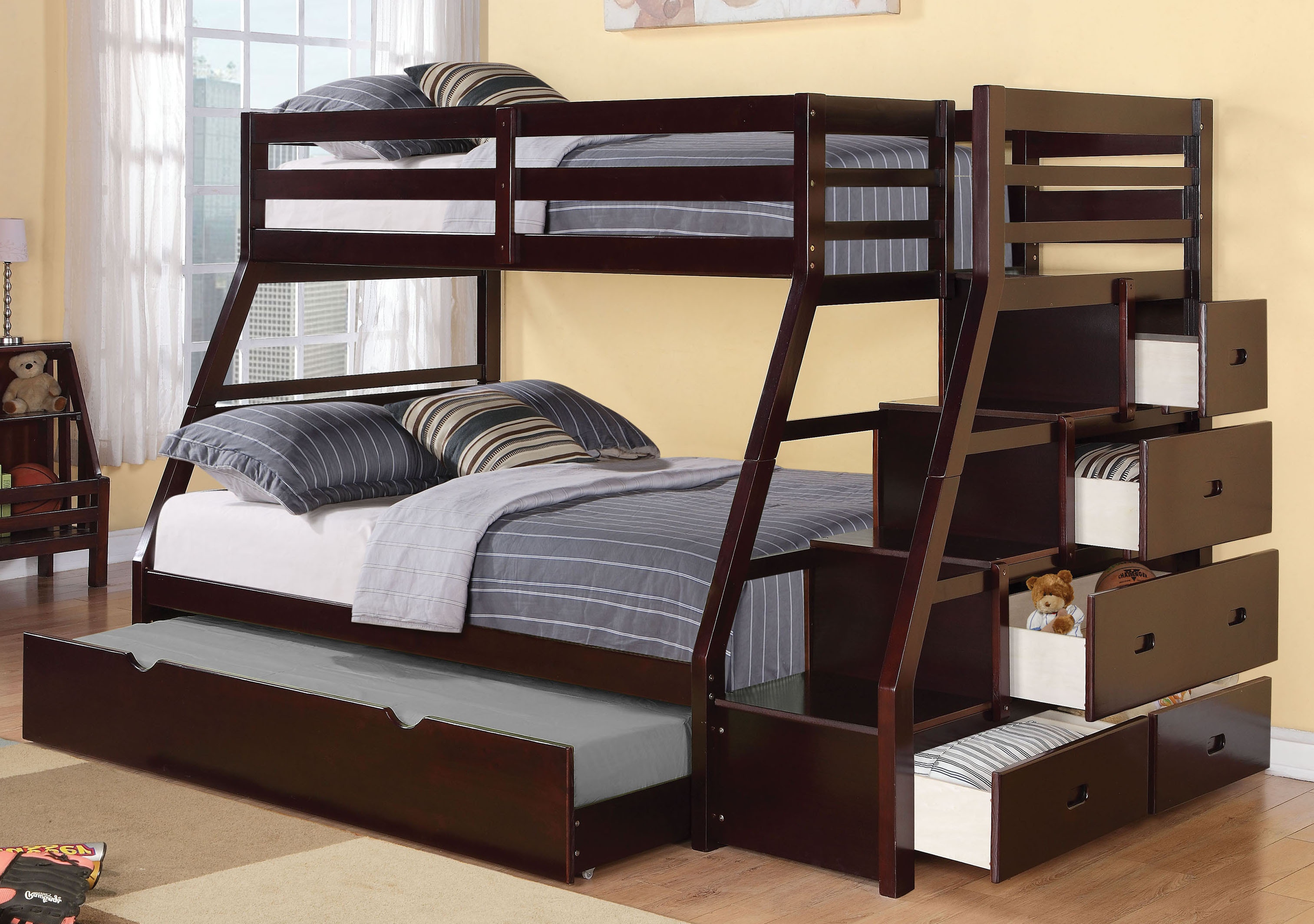 Gallery furniture on sale bunk beds