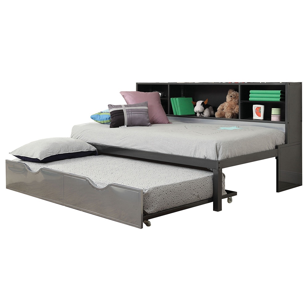  Renell Twin Bed With Trundle and Storage 