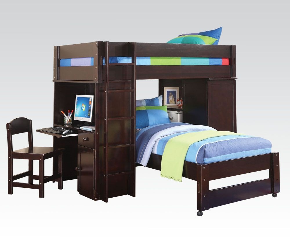 Acme Furniture Bedroom Lars Loft Bed 37495 - The Furniture Mall  