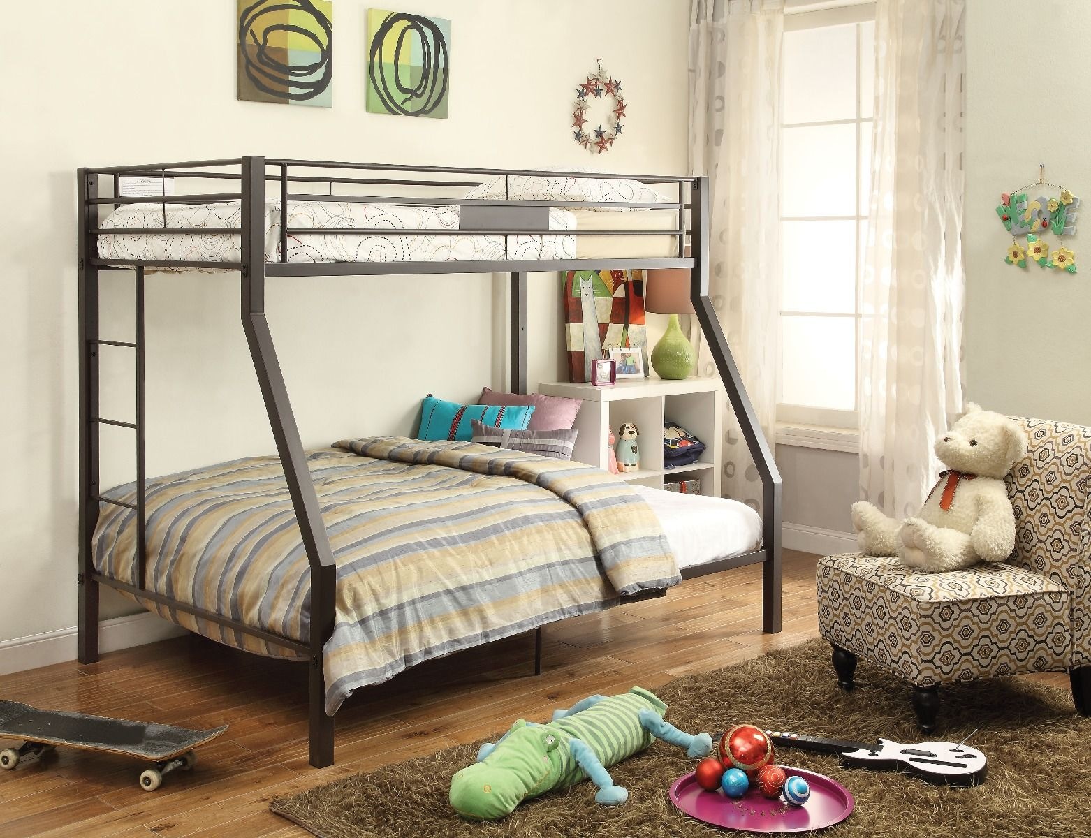  Limbra Twin/Full Bunk Bed 
