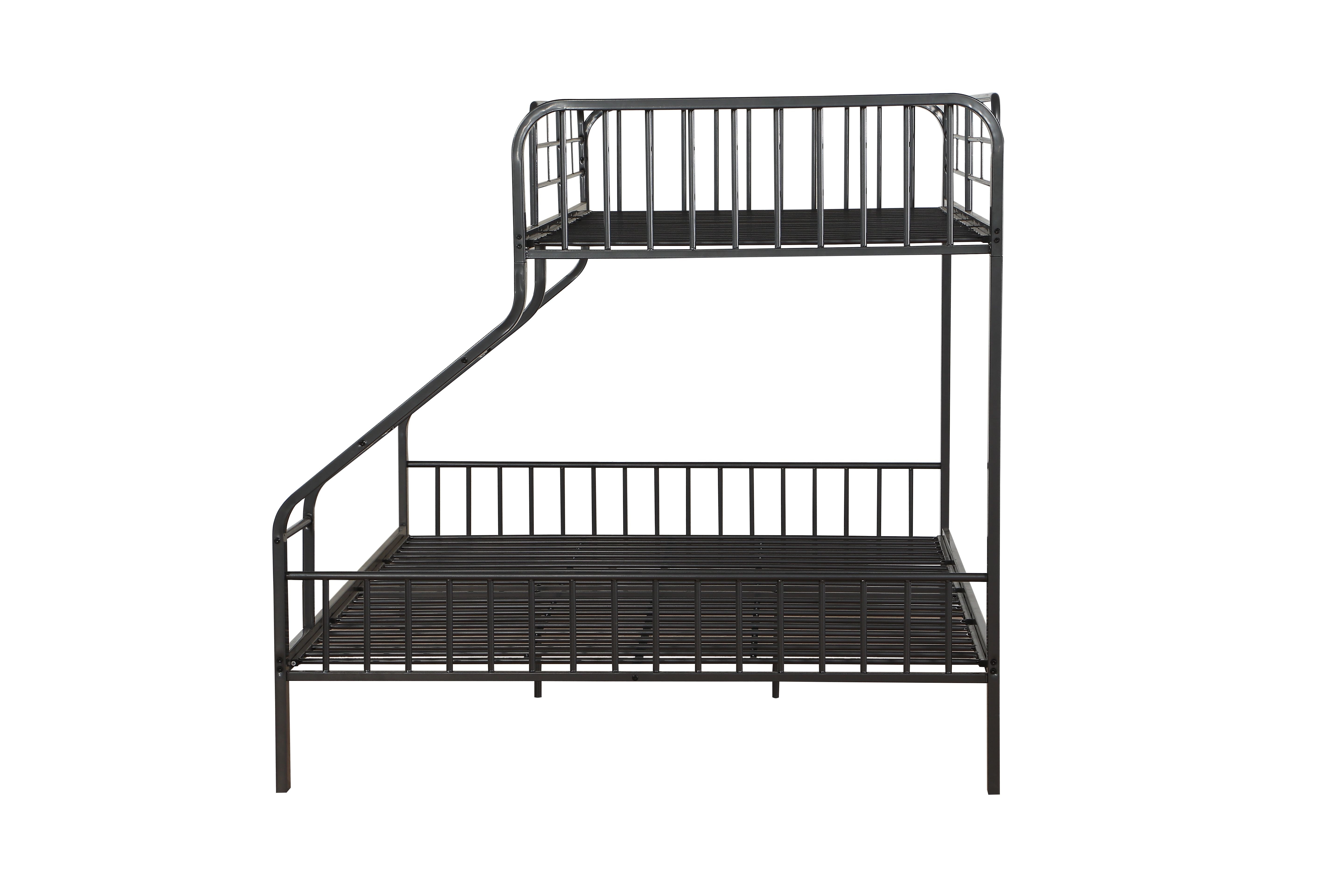Acme Furniture Youth Caius Twin XL over Queen Bunk Bed 37605  Simply Discount Furniture  Santa 