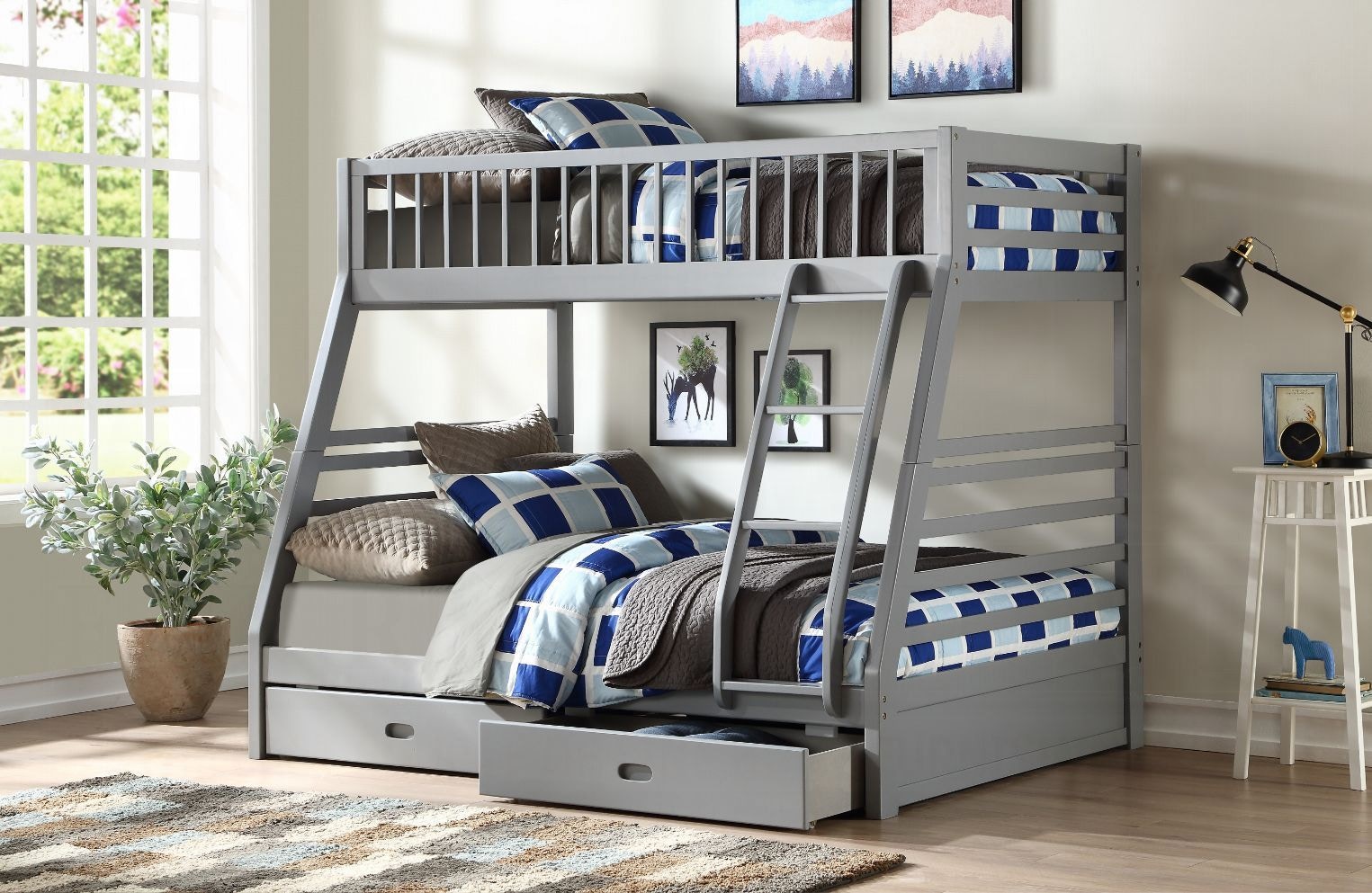 Allentown twin over online full bunk bed