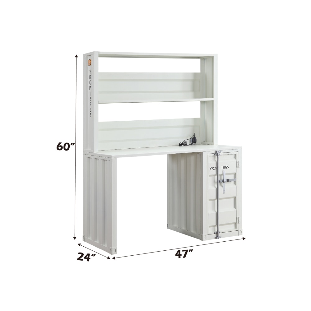  Cargo Writing Desk With Hutch 