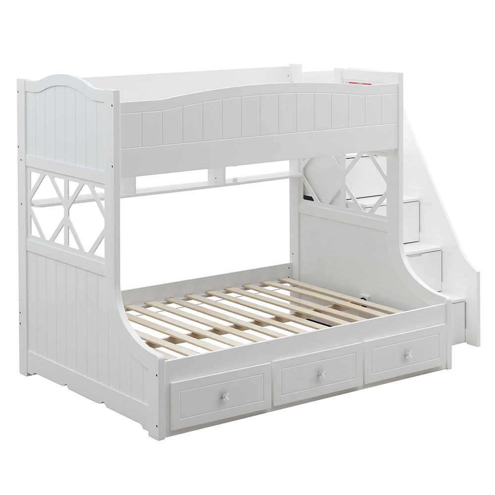  Meyer Twin/Full Bunk Bed With Storage 