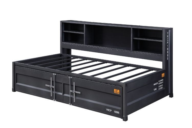  Cargo Daybed With Trundle (Twin) and Storage 