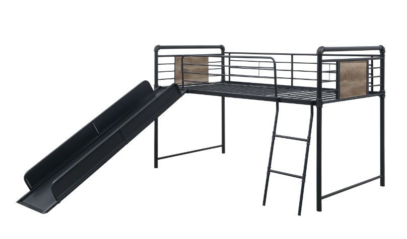 Cordelia Twin Loft Bed With Slide 