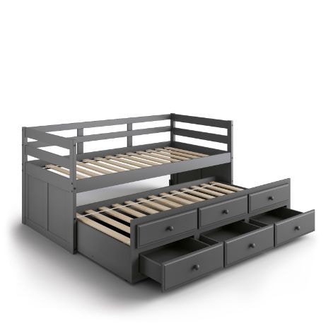  Darcie Daybed With Trundle and Storage 