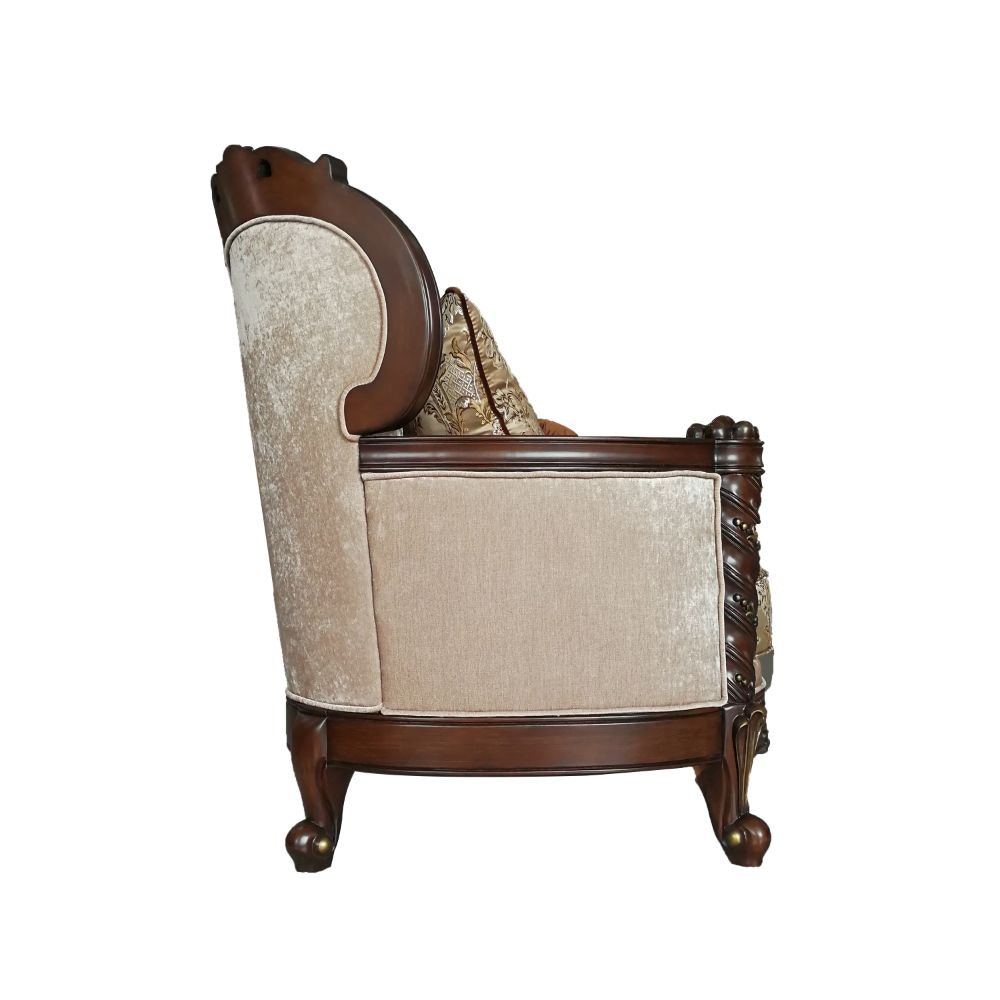  Devayne Loveseat With 4 Pillows(Same Lv01583) 