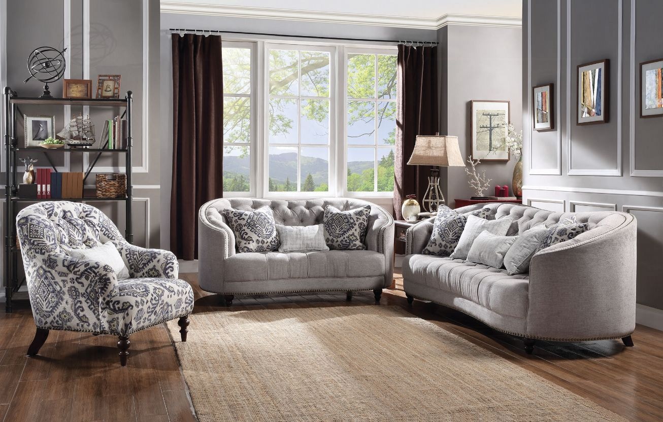 Acme Furniture Living Room Saira Sofa 52060 - Tar Heel Furniture 