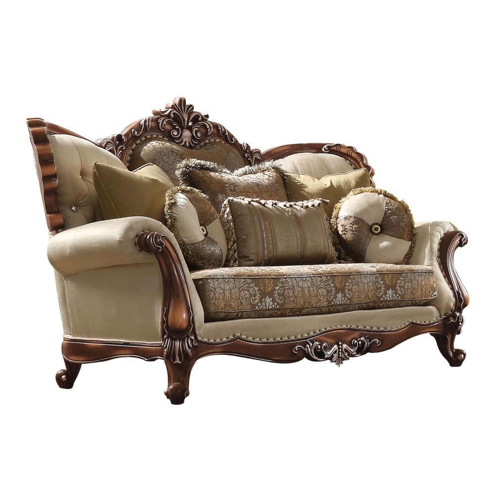  Latisha Loveseat With 6 Pillows(Same Lv01577) 