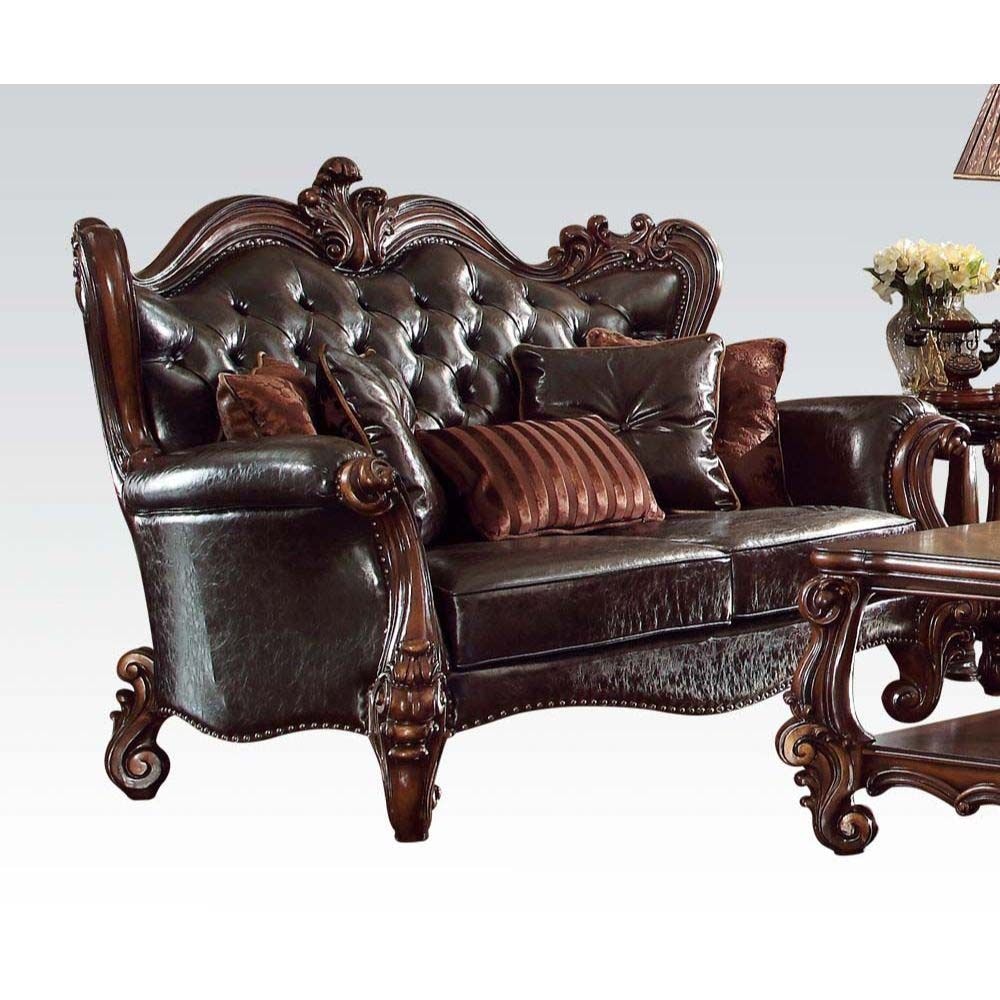  Versailles Loveseat With 5 Pillows 