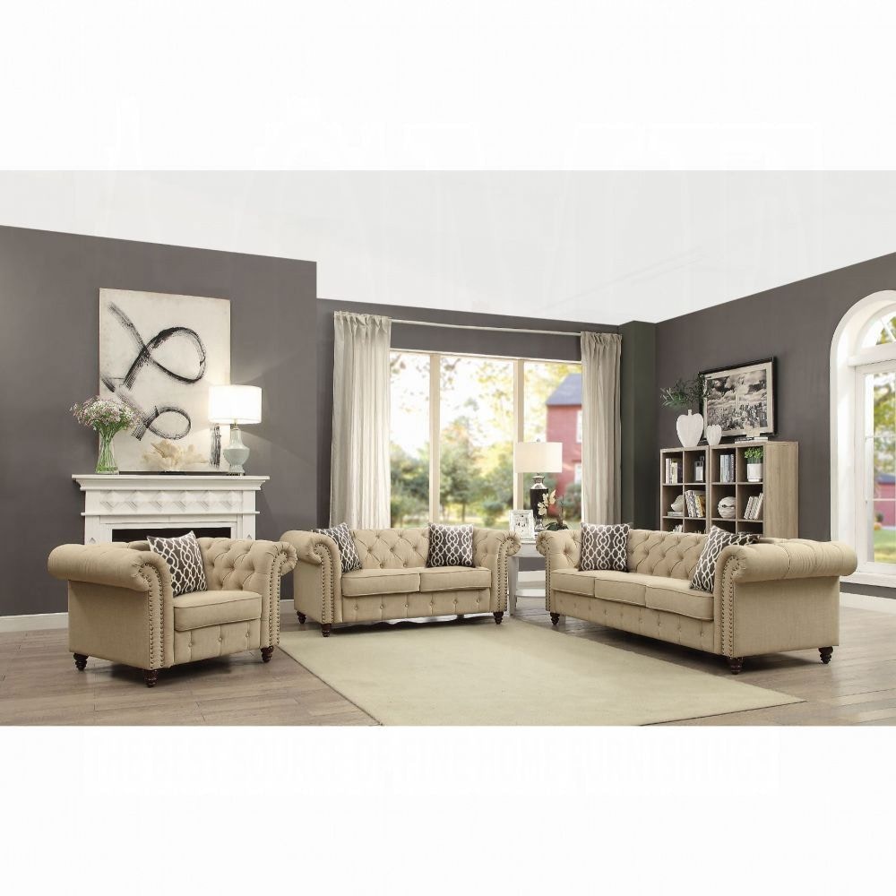 Acme Furniture Living Room Aurelia Sofa 52420 - The