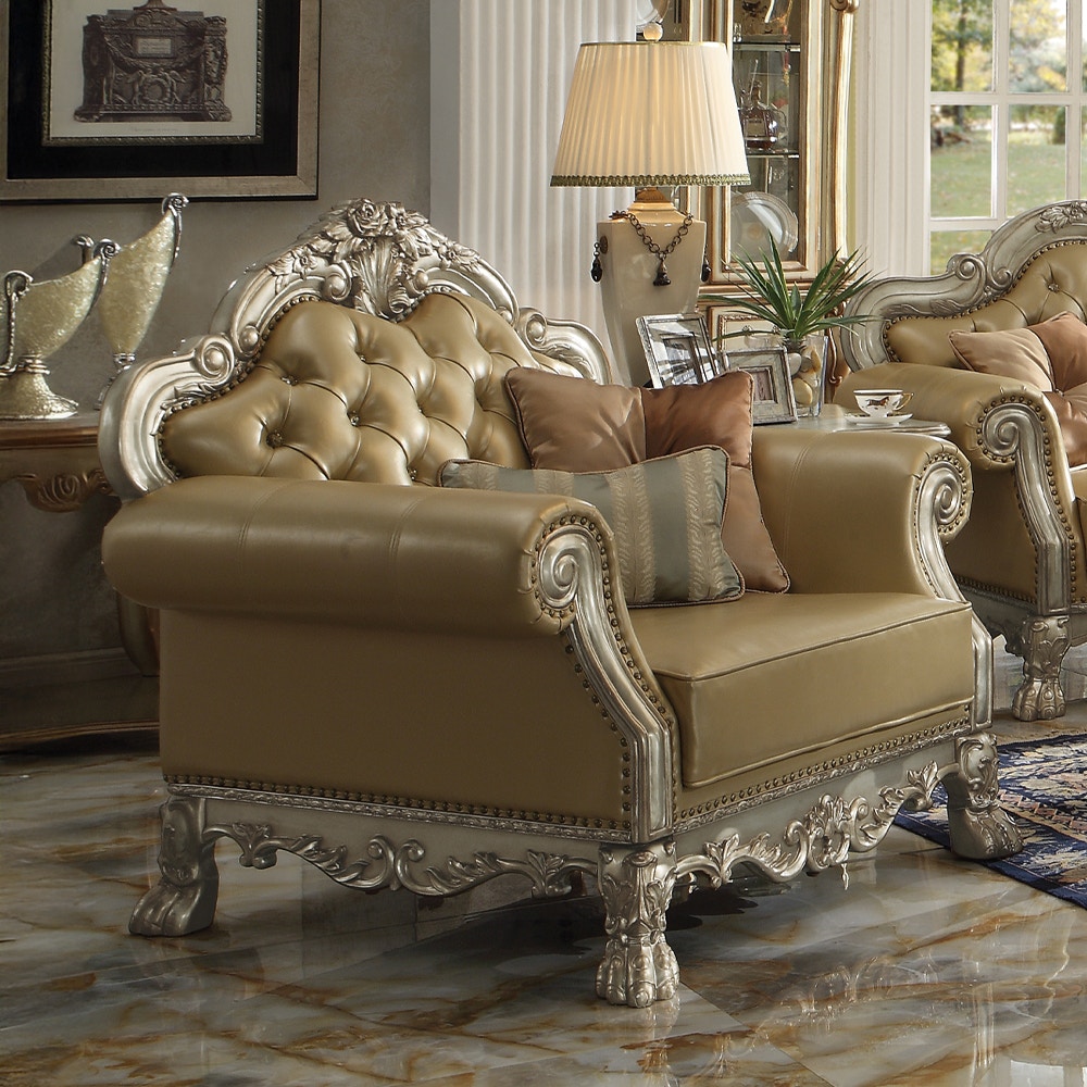  Dresden Chair With 2 Pillows 