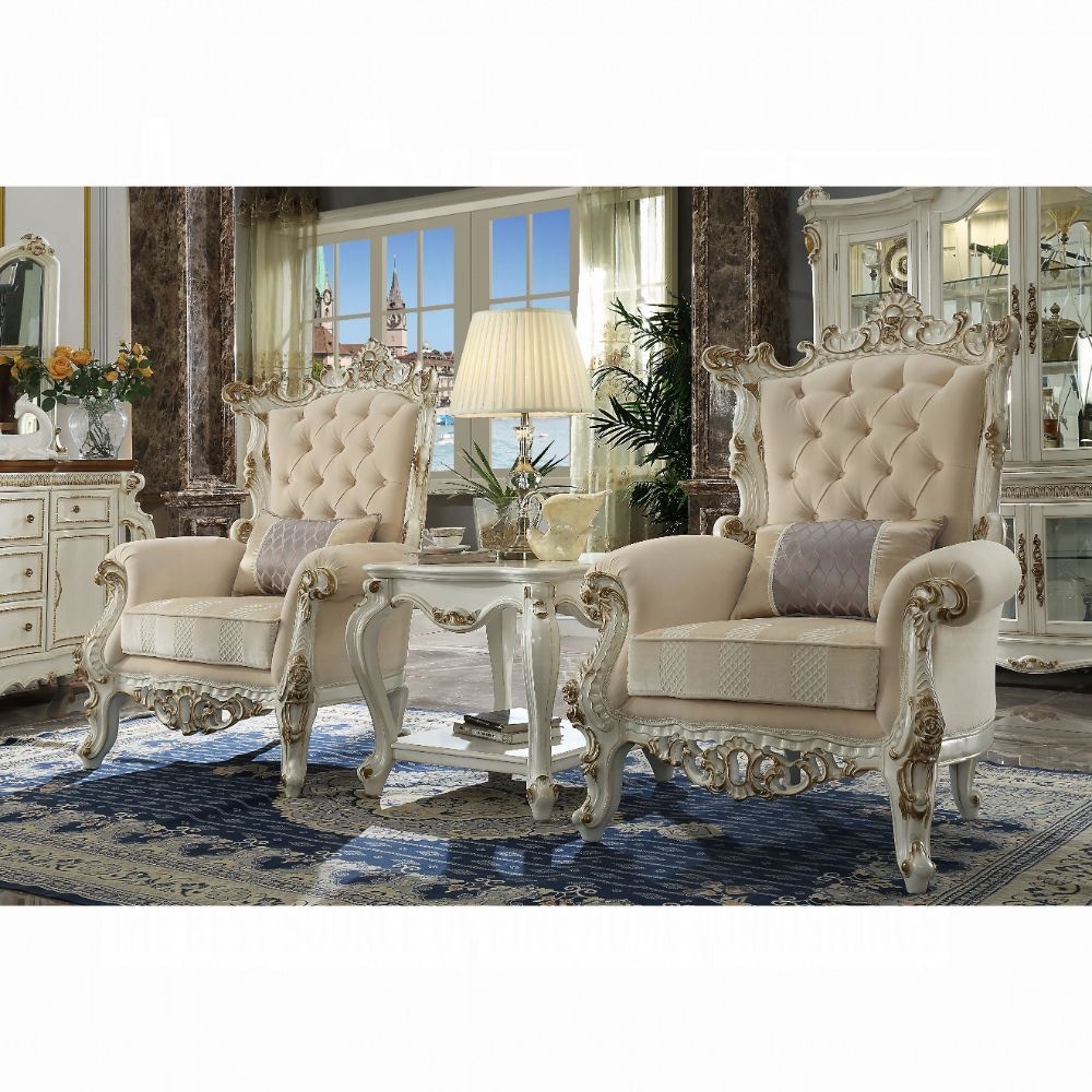  Picardy II Accent Chair With Pillow 