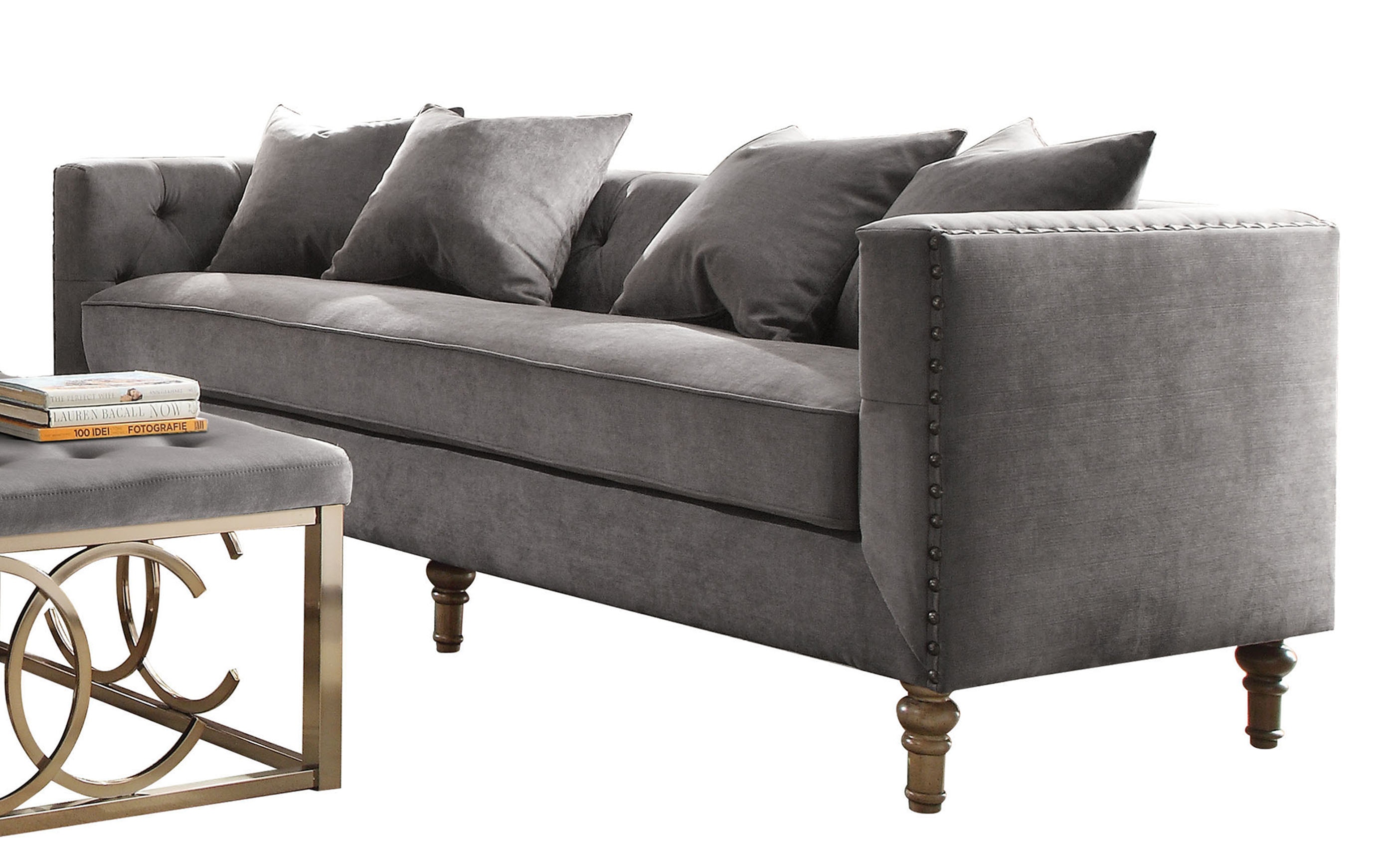 Acme Furniture Living Room Sidonia Sofa 53580 - The