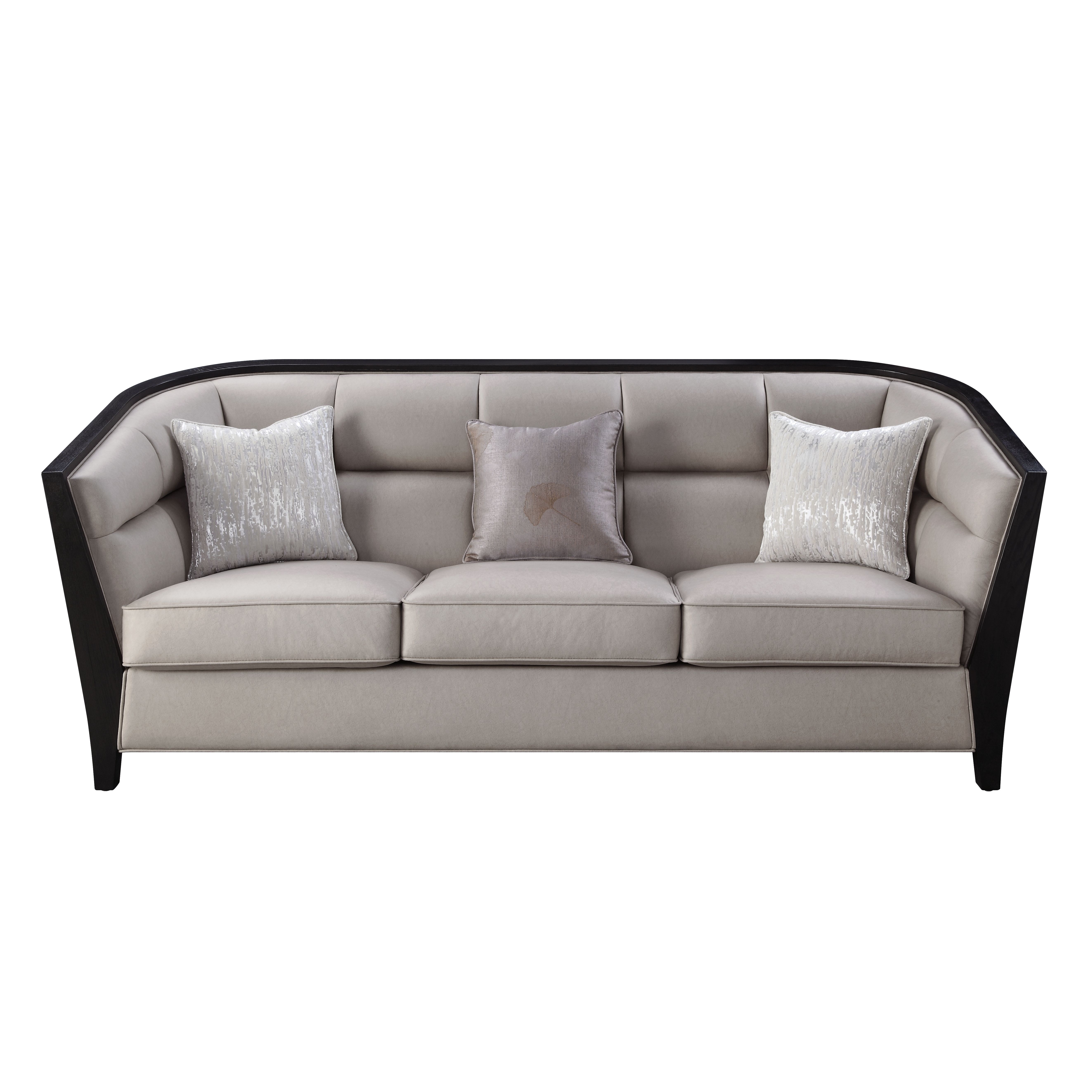  Zemocryss Sofa With 3 Pillows 