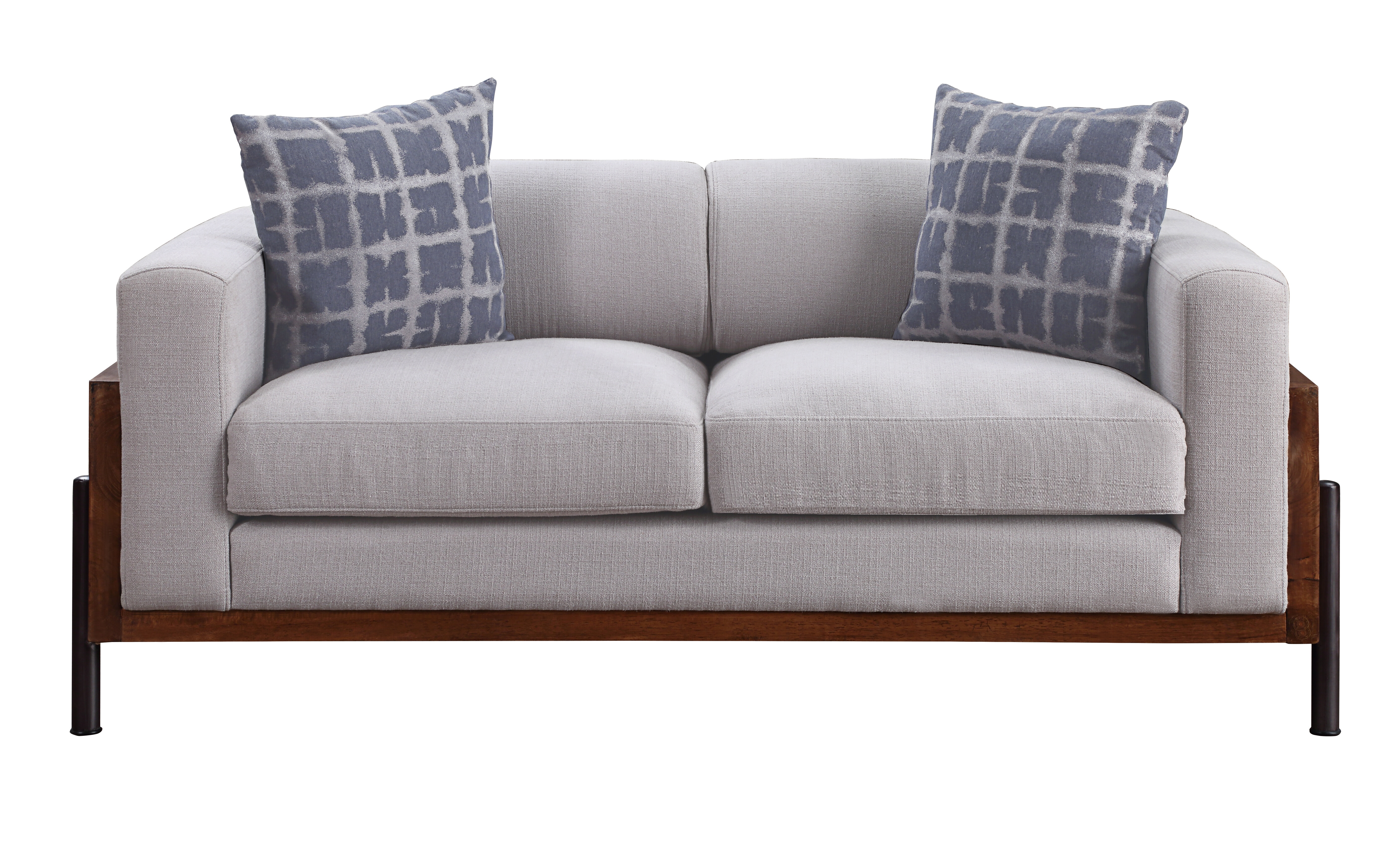 Pelton Loveseat With 2 Pillows 