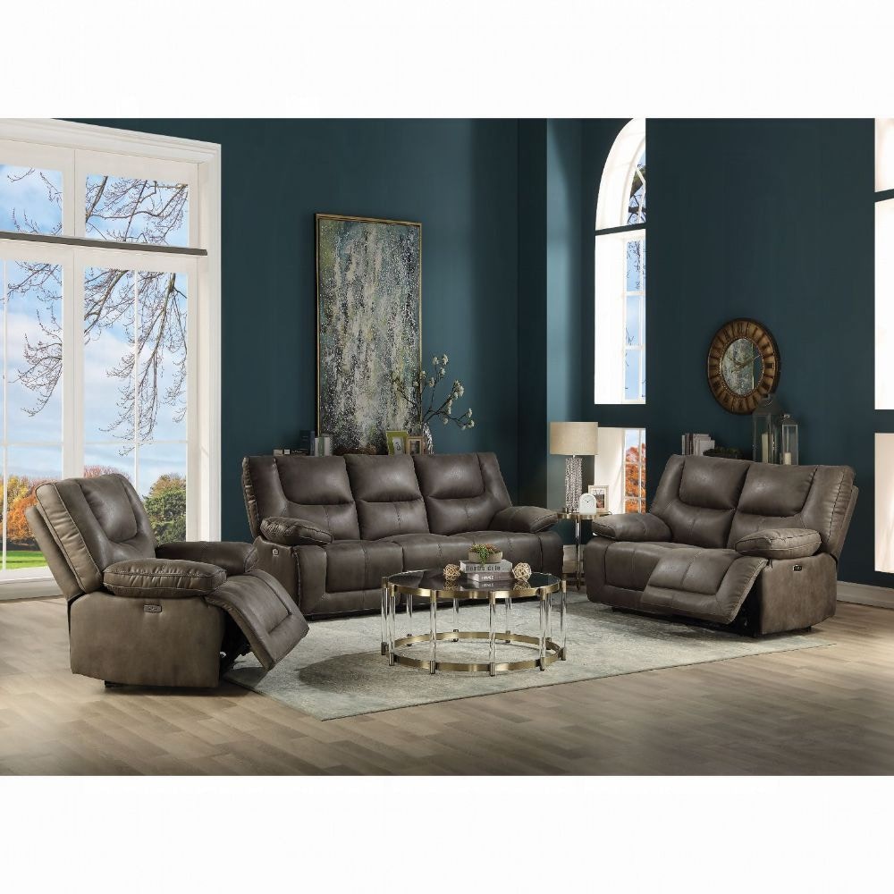 ACME Furniture | WINDANSOFA オットマン Acme Furniture Living Room Atronia Sofa 54905 - The